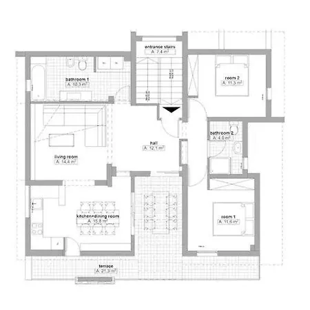 Apartmán Nugal Makarská